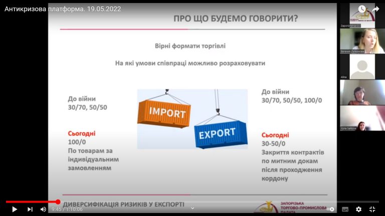Вебінар «Робота з КНР в умовах воєнного стану, нові тенденції у співпраці». Відеозапис