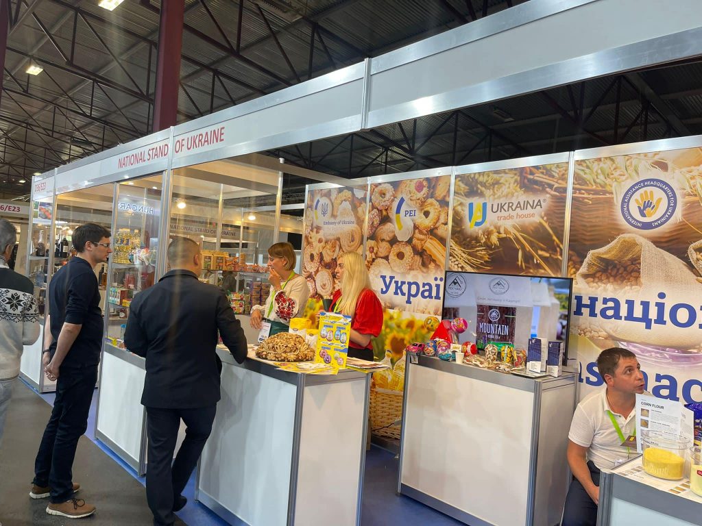 Запорізькі компанії представили власну продукцію в рамках виставки Riga Food