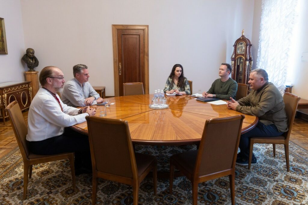 Зустріч із генеральним директором Женевської торгової палати Вінсентом Субілія в Офісі Президента