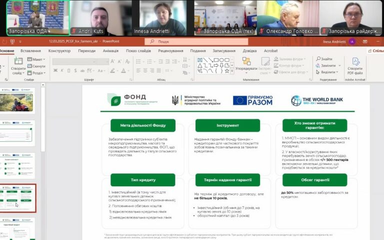 «Діалог влади та бізнесу»: програми для аграріїв в умовах війни