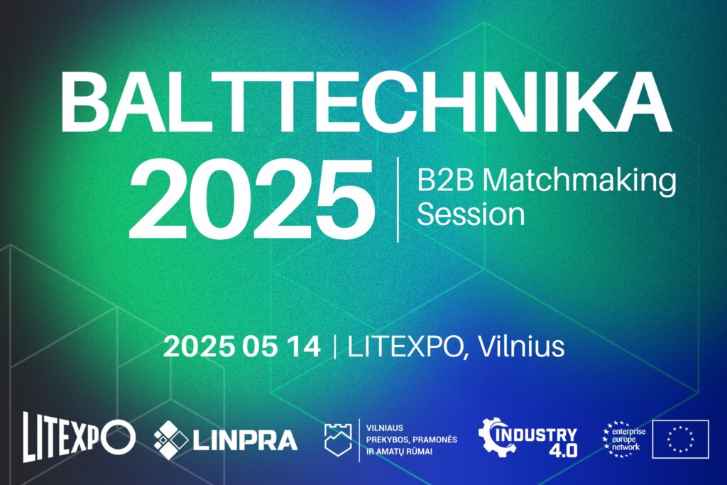 Matchmaking for Industry 4.0 – B2B сесія на BALTTECHNIKA 2025