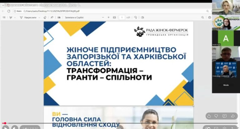 Жіноче підприємництво в умовах війни: трансформація, гранти та психологічна підтримка