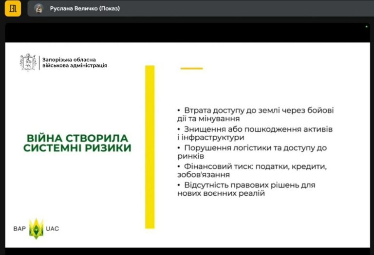 «Діалог влади та бізнесу»: стійкість агросектору в умовах війни