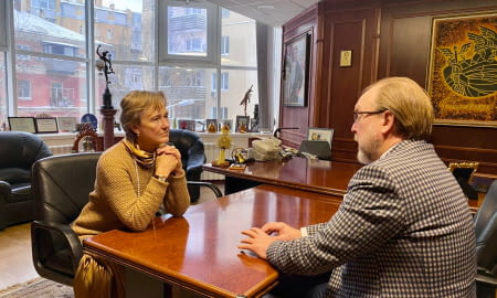 Бізнес-омбудсмен Анка Фельдгузен у ТПП України