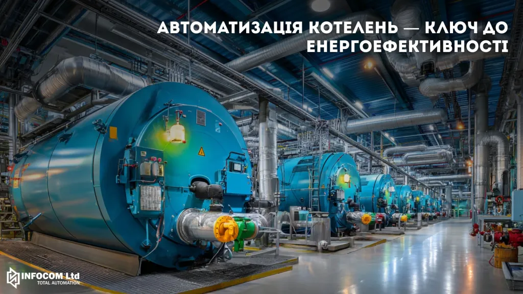 Автоматизація котелень: досвід ІНФОКОМ ЛТД