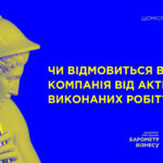 Чи готовий бізнес відмовитися від актів виконаних робіт: опитування “Барометр бізнесу” від ТПП України