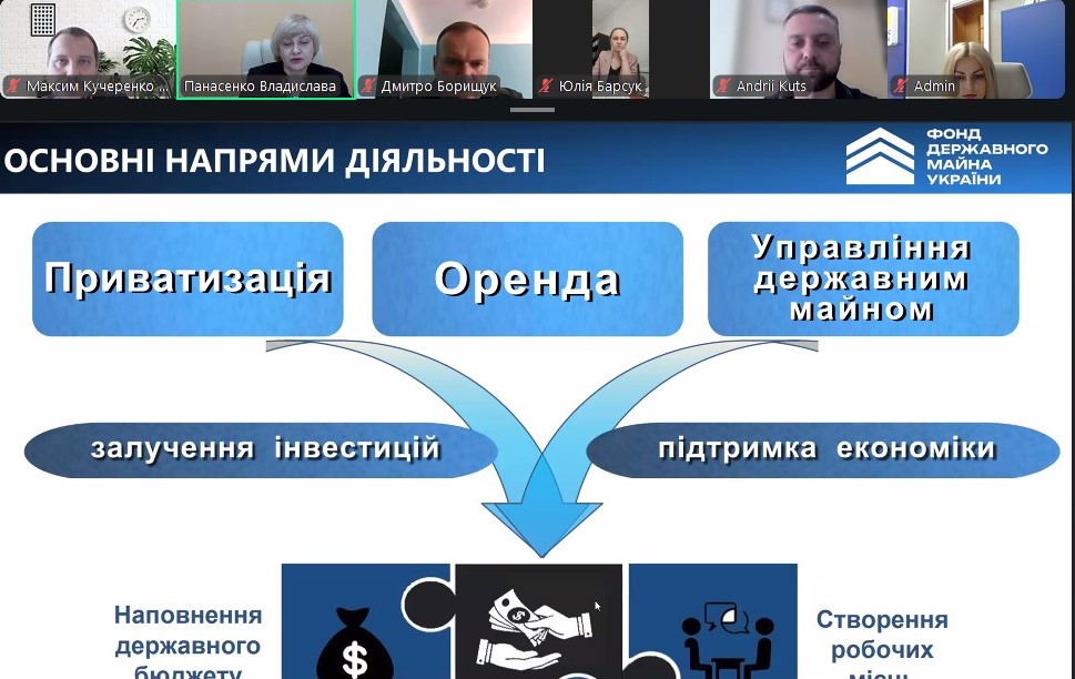 У Запоріжжі в межах «Діалогу влади та бізнесу» обговорили приватизацію держмайна в умовах воєнного стану