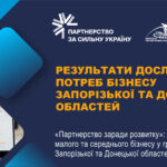Презентовано результати дослідження потреб бізнесу Запорізької та Донецької областей
