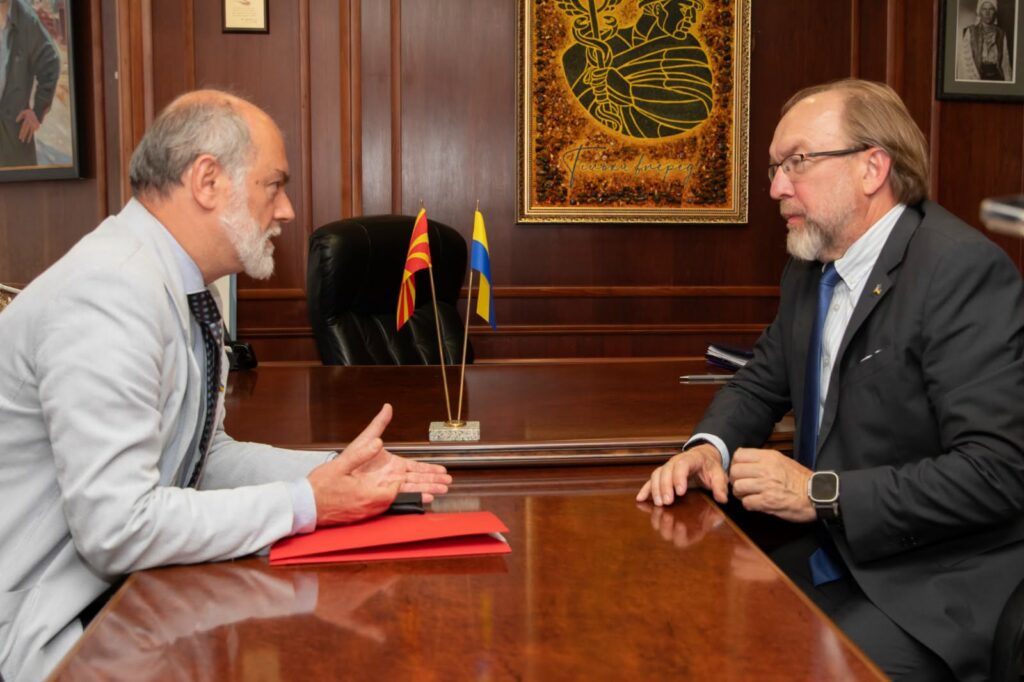 Новопризначений Посол Республіки Північна Македонія в Україні відвідав ТПП України