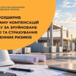 Кабінет Міністрів України оновив програму компенсації за пошкоджене майно та страхування від воєнних ризиків
